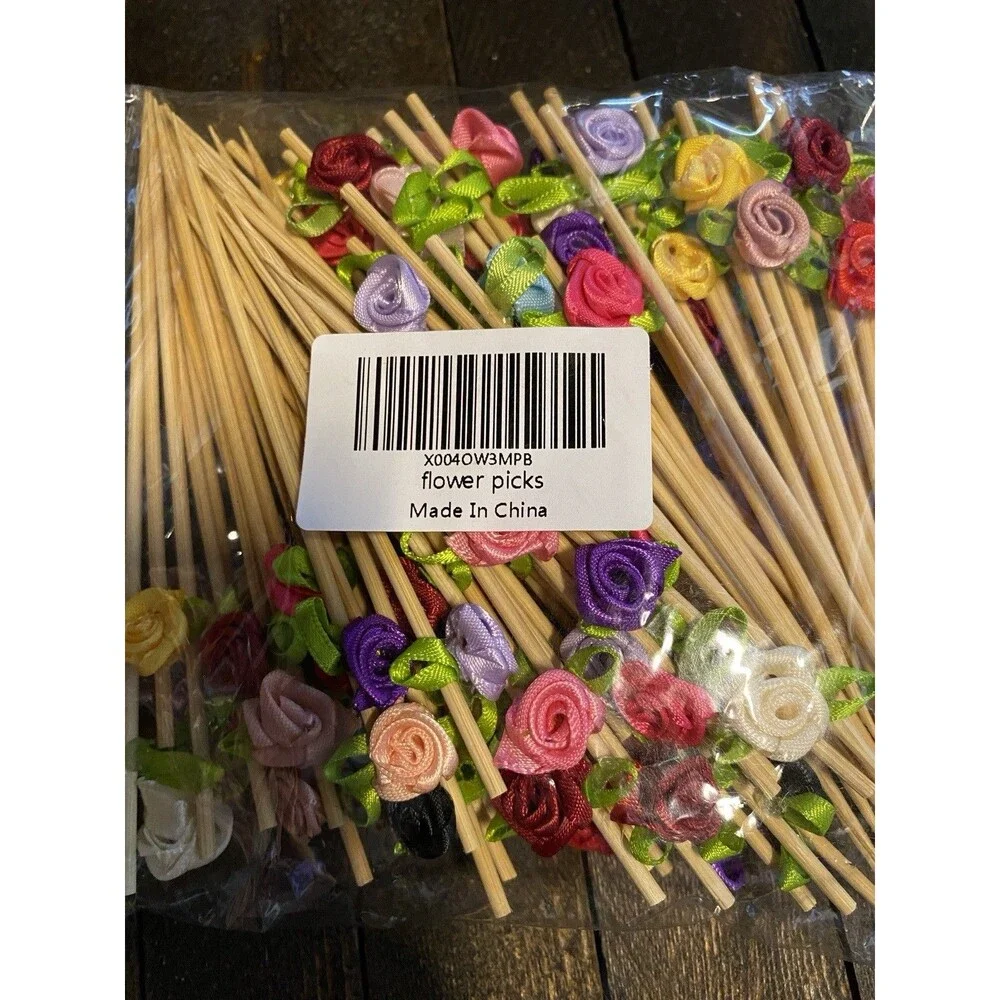 Bamboo Cocktail Picks 4.7